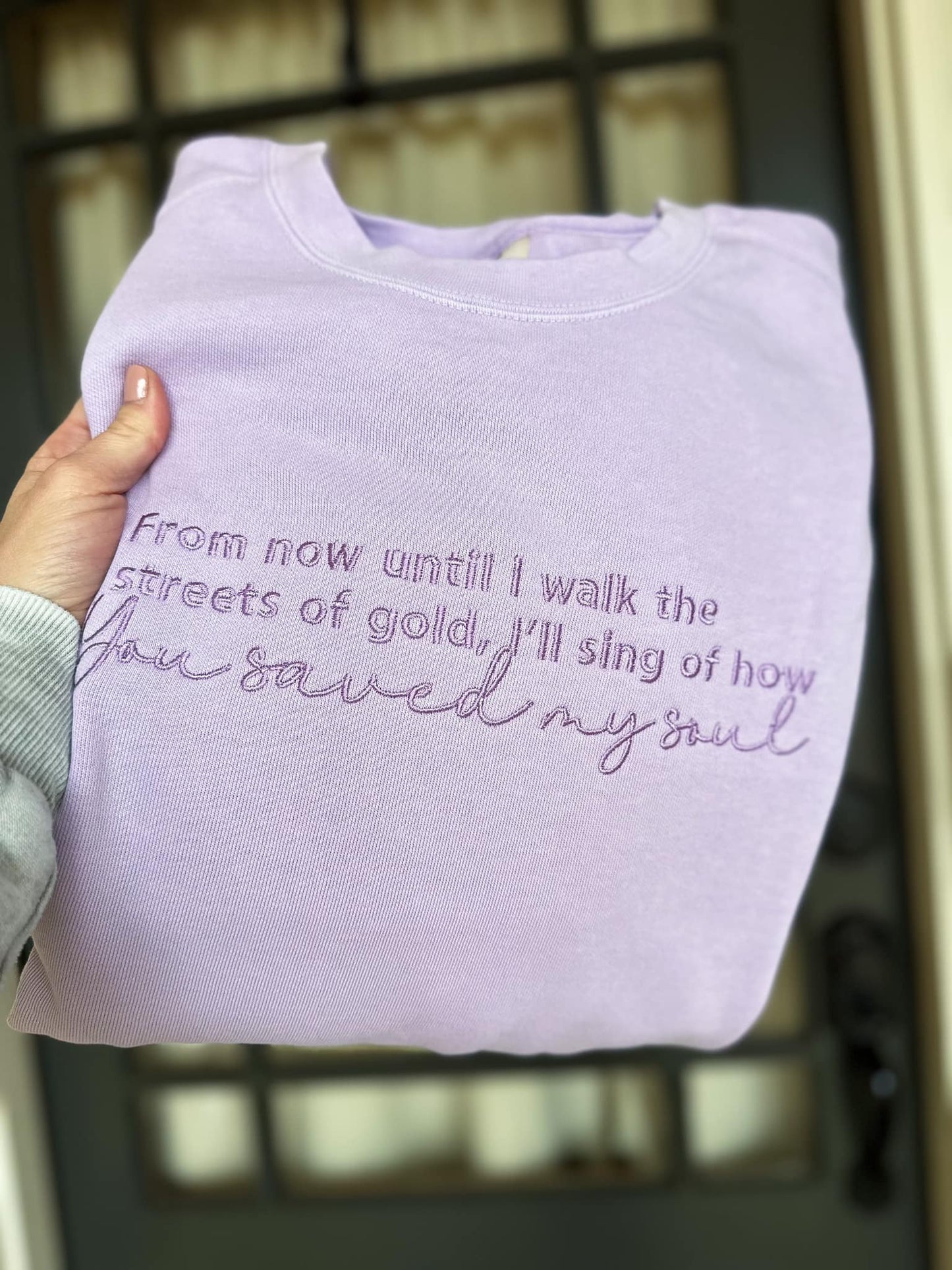 I thank God Sweatshirt