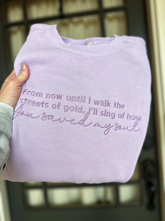 I thank God Sweatshirt