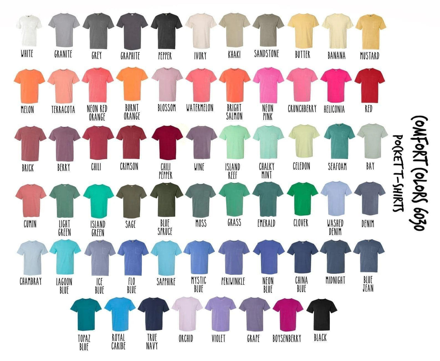 Comfort Color Pocket Surprise Sale!