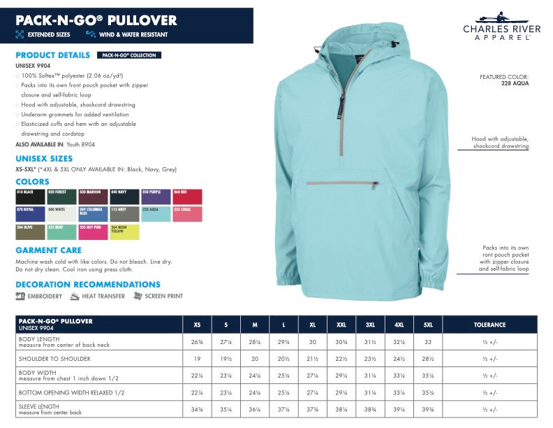 Charles River Rain Coat - Marbury