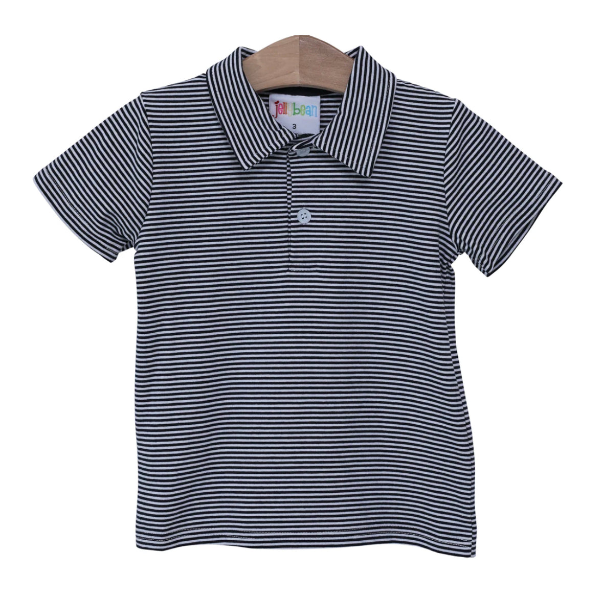 AU Navy Stripe Polo
