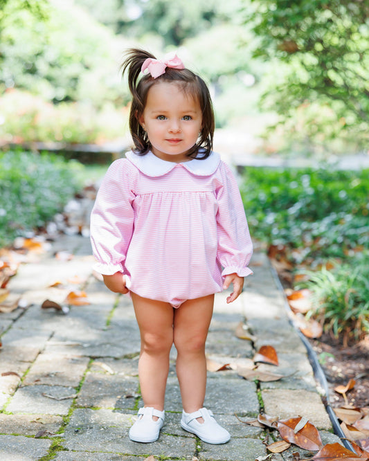 Lottie Bubble - Light Pink Stripe