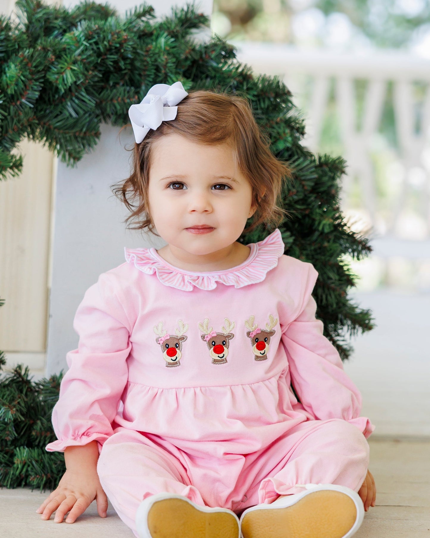 Run Run Rudolph Romper