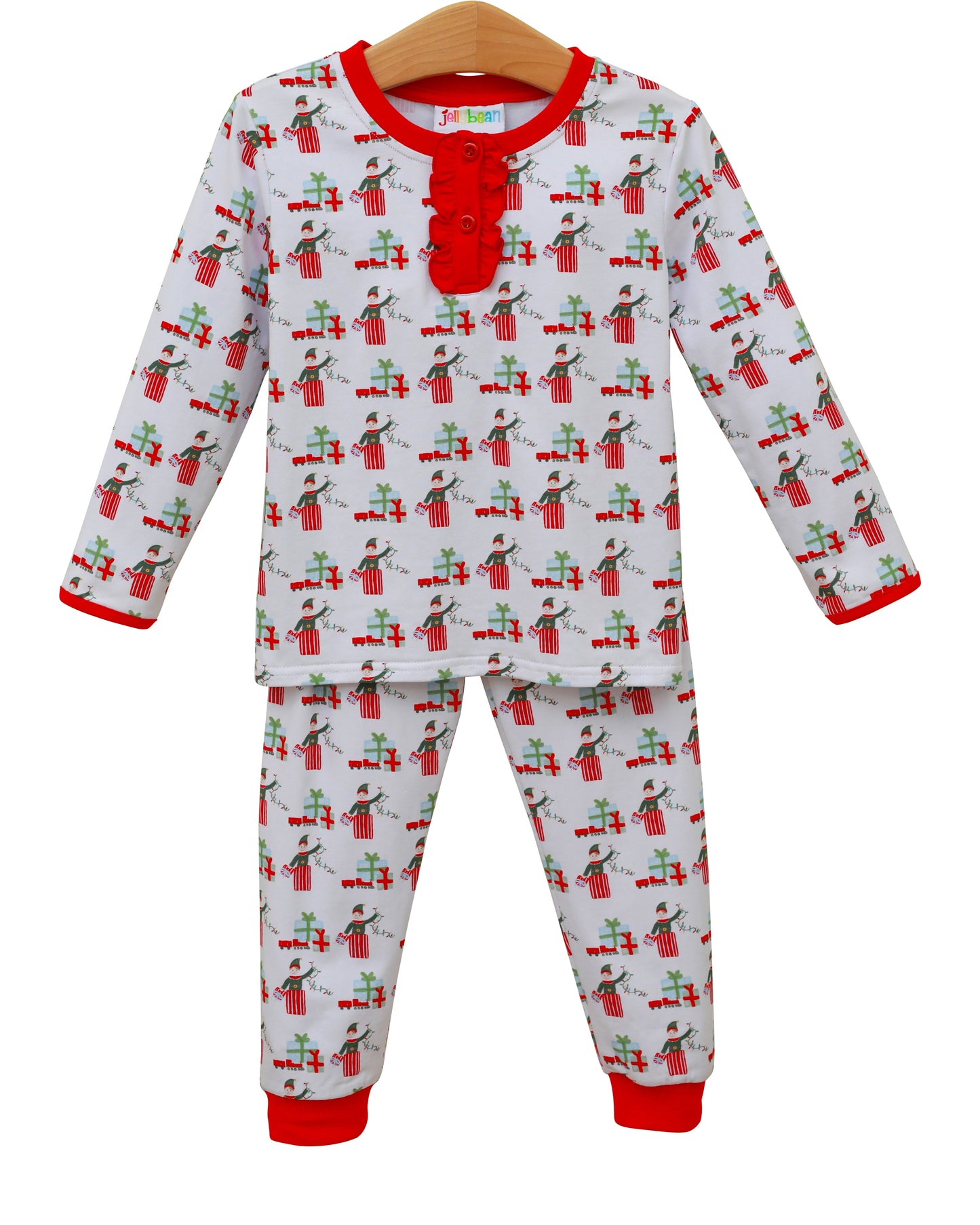 Santa's Helper Ruffle Set