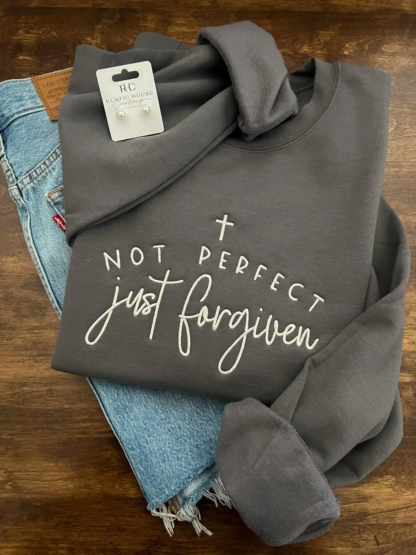 Not Perfect, Just Forgiven (Crewneck)