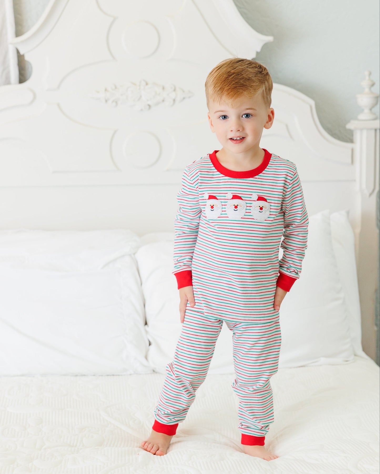 Christmas Candy Stripe Light Skin Santa Set