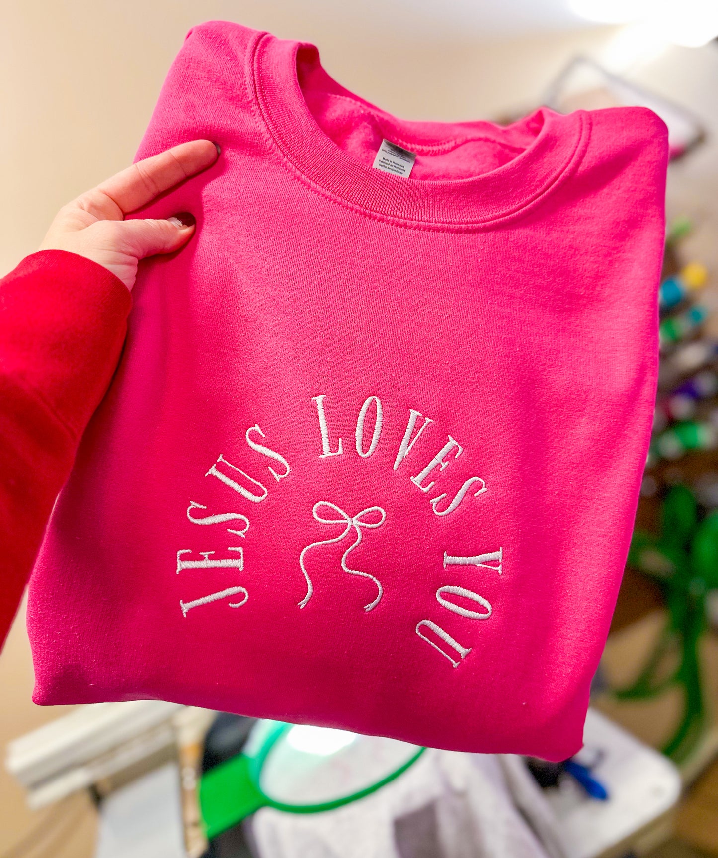 Jesus Loves You Sweatshirt