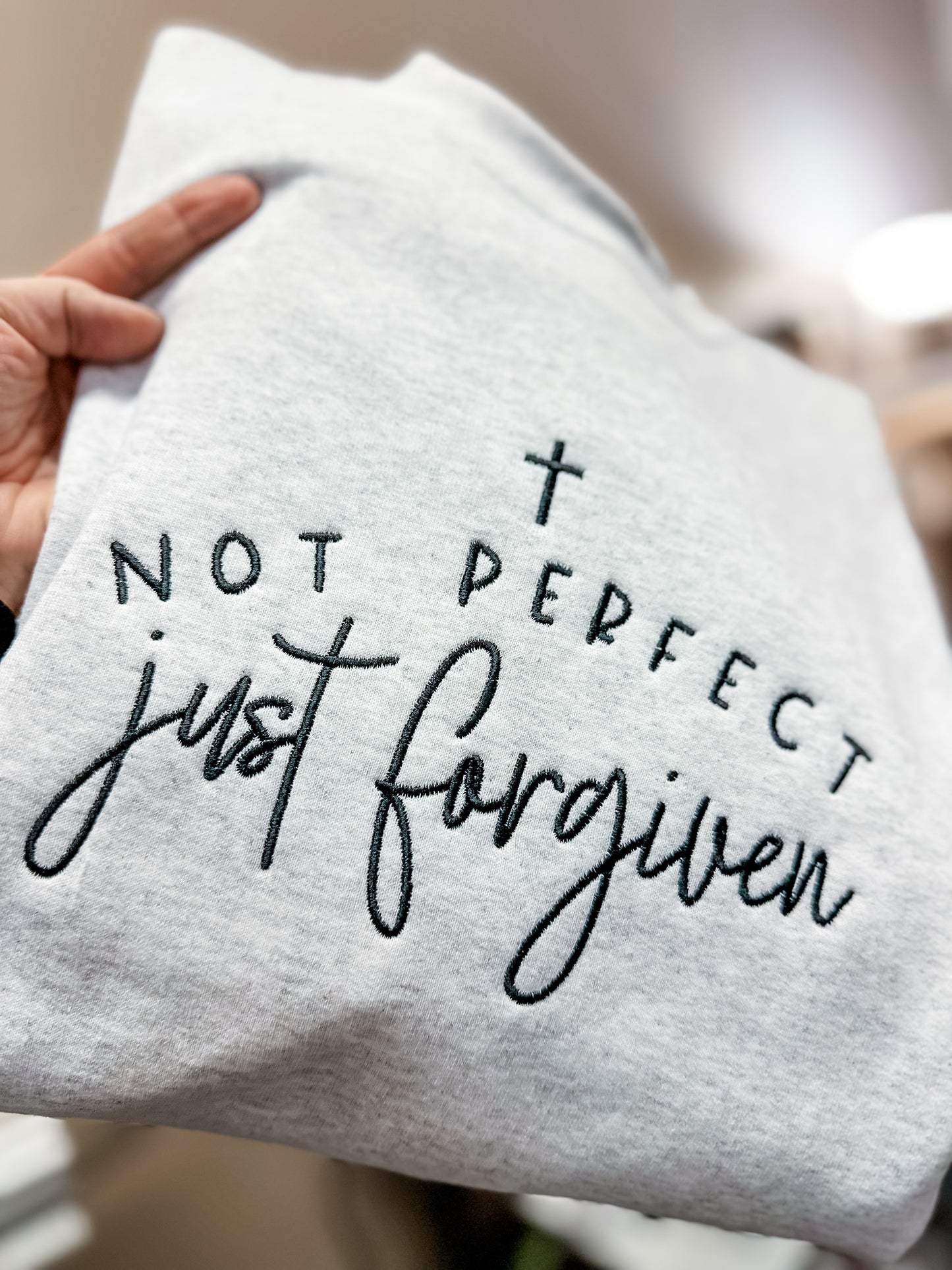 Not Perfect, Just Forgiven (Crewneck)