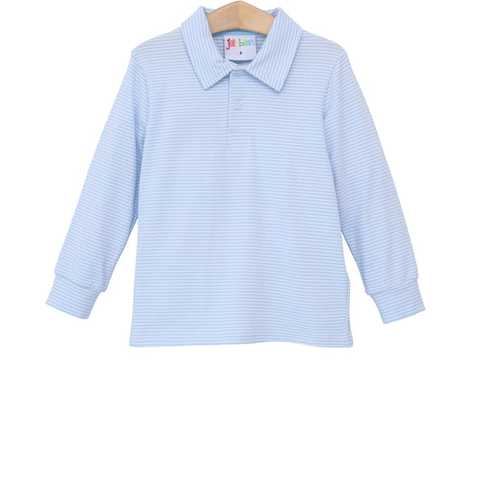 Michael Polo - Light Blue Stripe