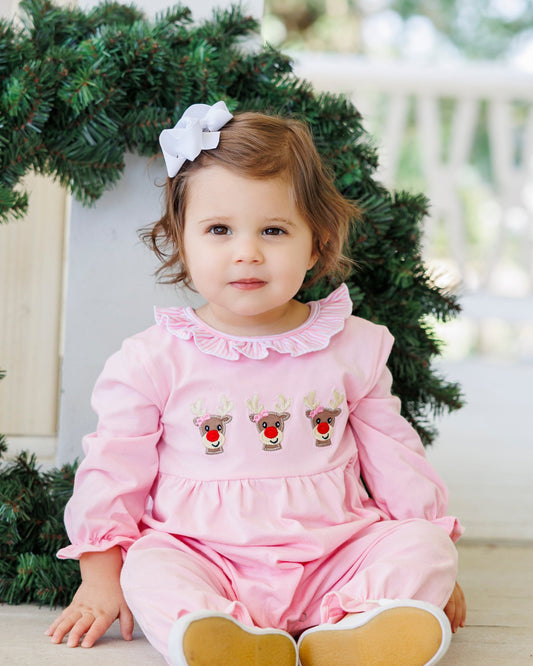 Run Run Rudolph Romper