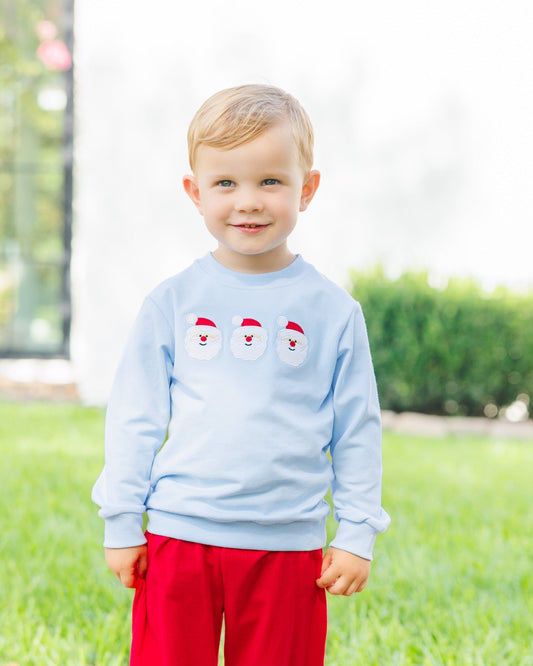 Santa Pullover - Blue
