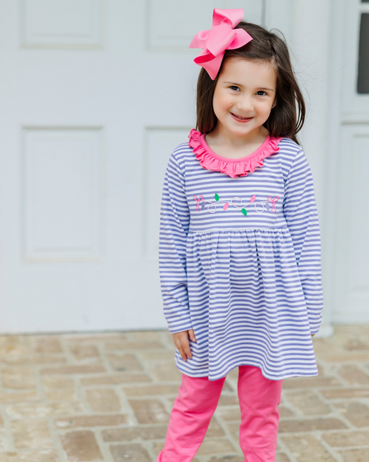 String of Lights Ruffle Pants Set