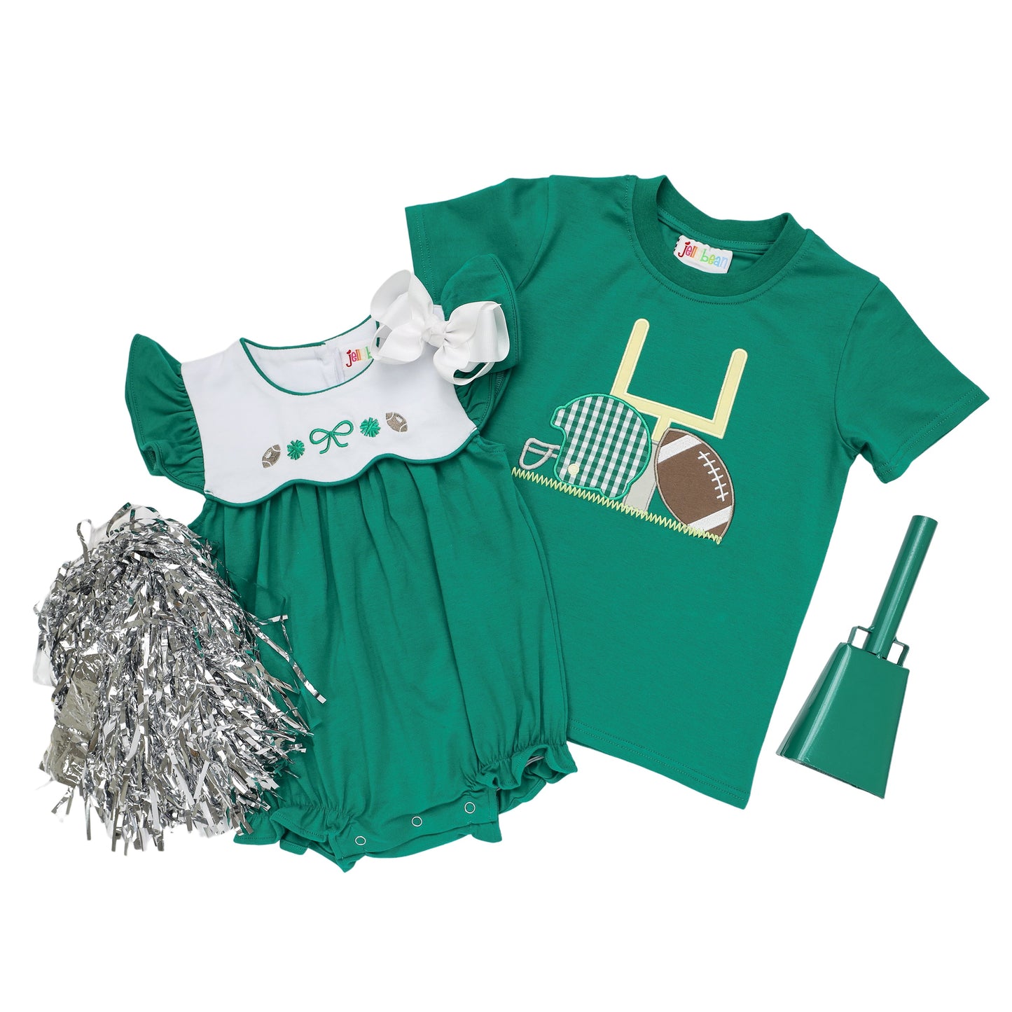 Team Spirit Scallop Bubble - Kelly Green