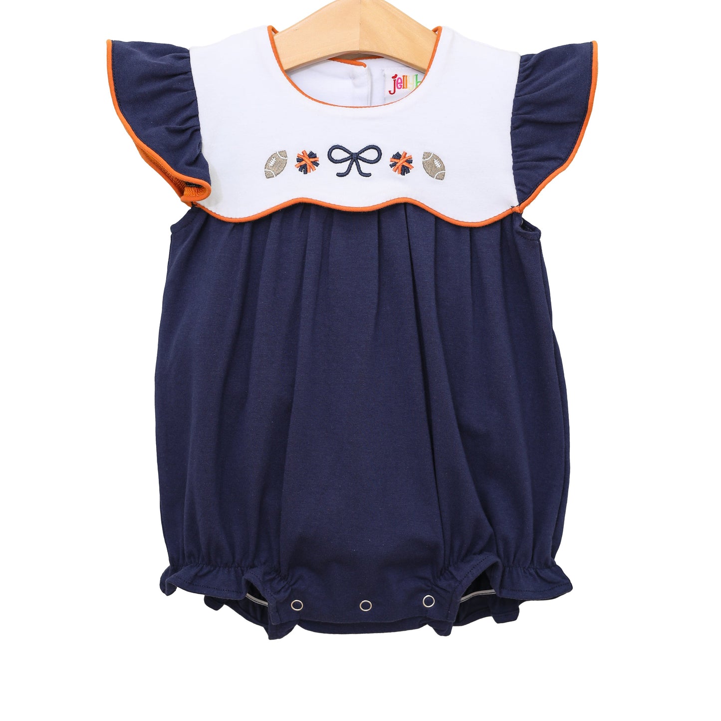 Team Spirit Scallop Bubble - Navy/Orange