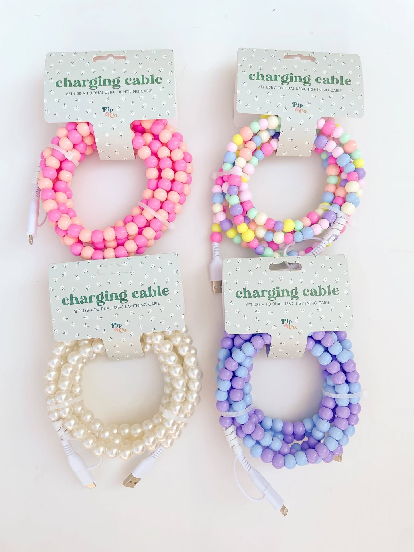 Pip & Co Beaded Charging Cord